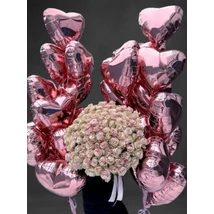 Rózsacsokor "Pink Love"